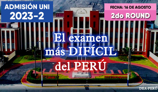 Proceso de admisión UNI 2023 - 2: Prueba II